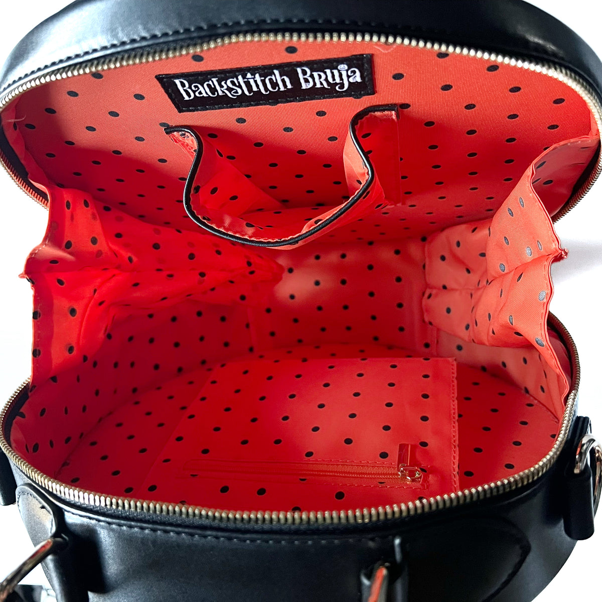 Scaredy Cat bag – Backstitch Bruja