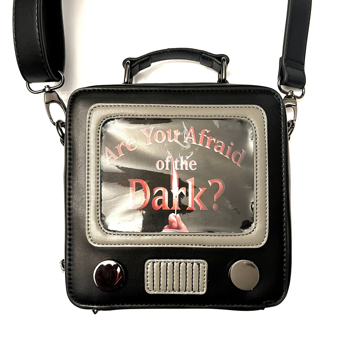 Mini 90s TV bag – Backstitch Bruja