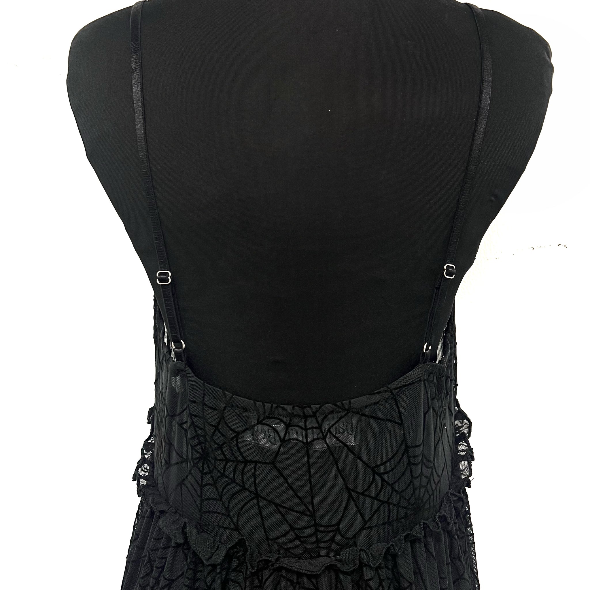 sheer spider web dress Sheer Spiderweb Midi Dress