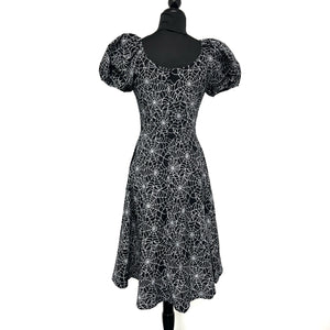 Vintage Widow Peasant Dress