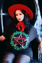 Load image into Gallery viewer, Merry Hexmas tee black