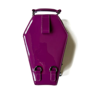 Morbid Magenta Coffin Bag