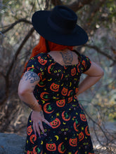 Load image into Gallery viewer, Pumpkin Witch Babydoll Dress
