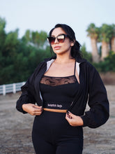 Load image into Gallery viewer, Batty Cropped Jacket (PREORDER)