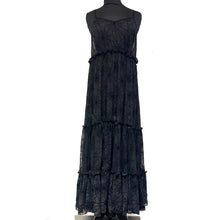 Load image into Gallery viewer, Sheer Spiderweb Midi Dress