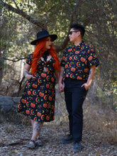 Load image into Gallery viewer, Pumpkin Witch Button Up