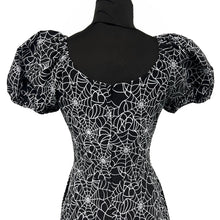 Load image into Gallery viewer, Vintage Widow Peasant Dress