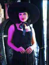 Load image into Gallery viewer, Sheer Spiderweb Midi Dress