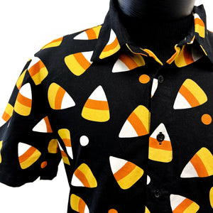 Candy Corn Button Up