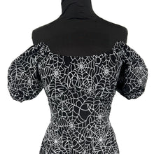 Load image into Gallery viewer, Vintage Widow Peasant Dress