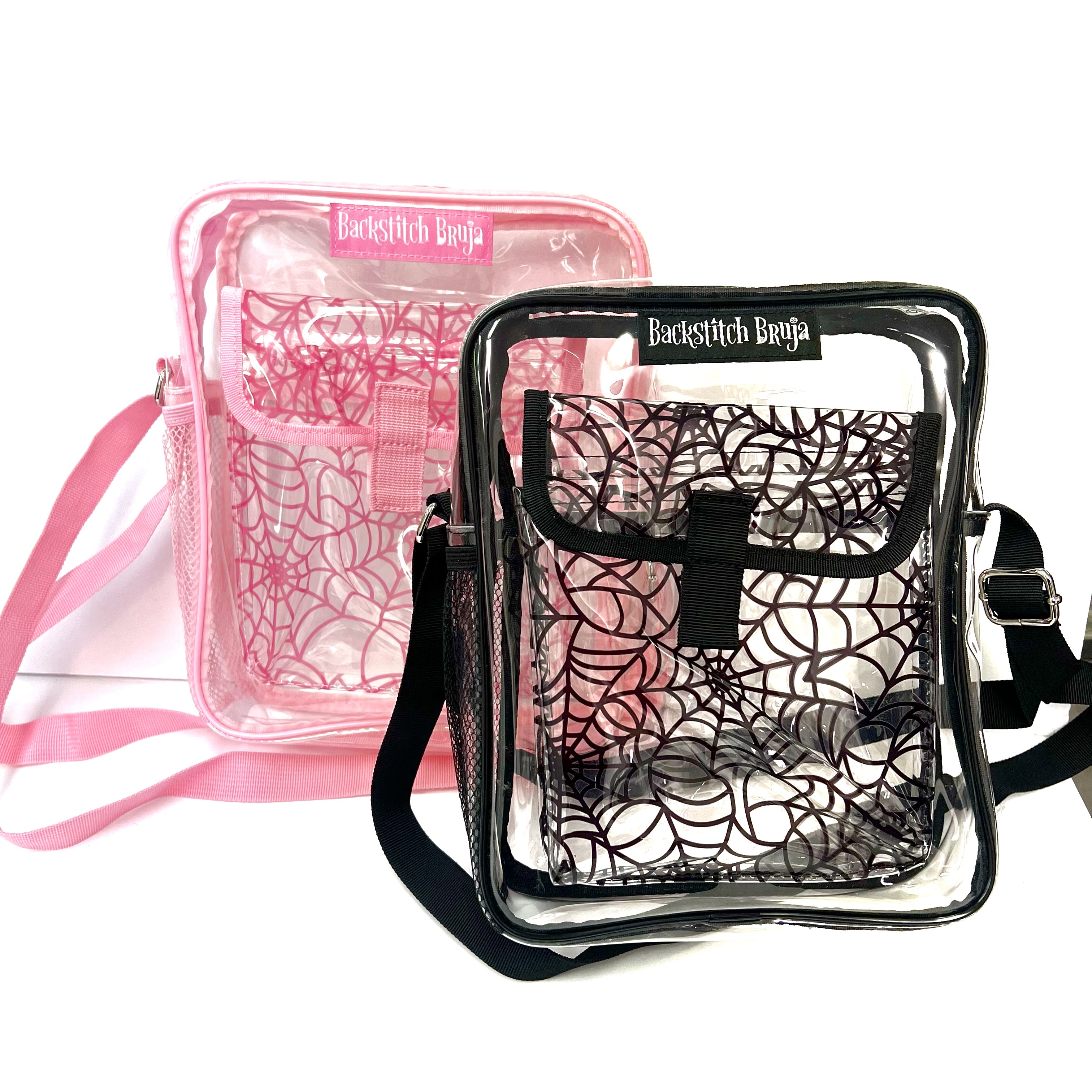 Backstitch Bruja Cupid Corncha Bag Pink Adjustable Strap Regina Clear Widow Bags – Backstitch Bruja main image 2