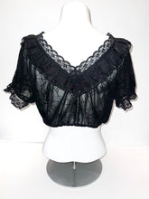 Load image into Gallery viewer, Sheer Widow Yesenia Blouse (PREORDER)
