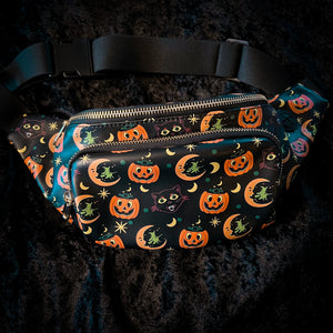 Pumpkin Witch fanny pack
