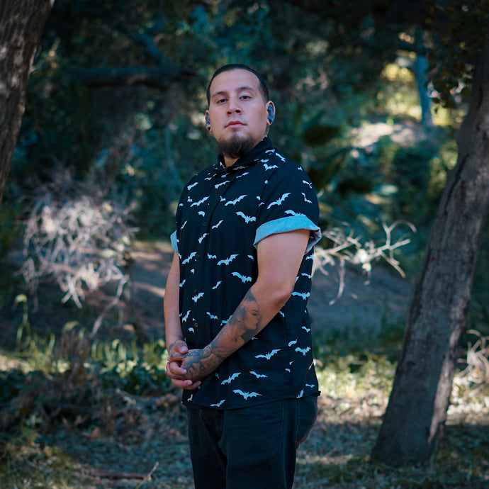 Bats Button Up