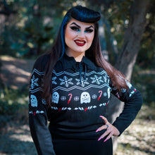 Load image into Gallery viewer, Ghost of Creepmas Crew Neck Sweater (PRESALE)