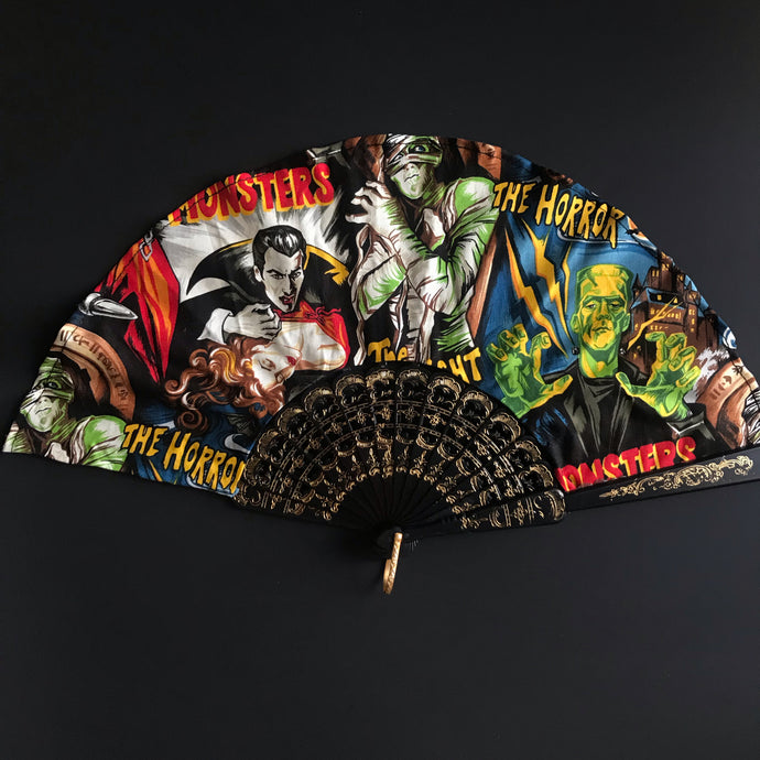 Monster Squad Hand Fan