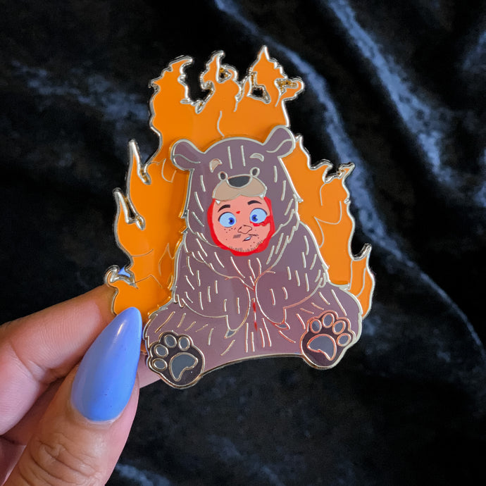 Skin the Fool pin