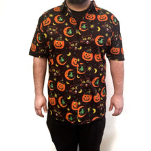 Load image into Gallery viewer, Pumpkin Witch Button Up