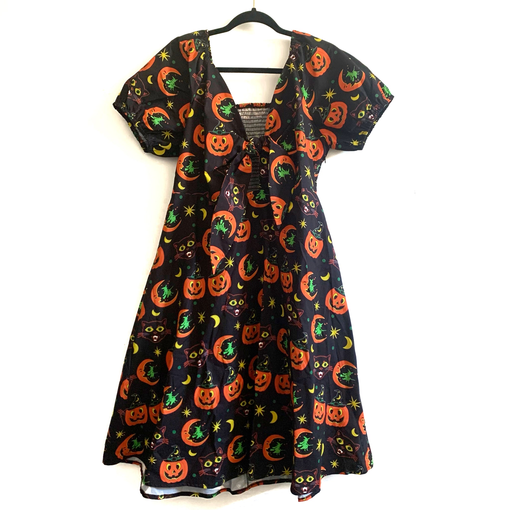 Pumpkin Witch Babydoll Dress Backstitch Bruja Pumpkin Witch Babydoll Dress Backstitch Bruja