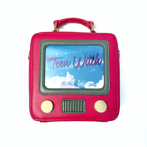 Mini 80s Witch TV bag