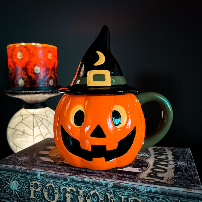 Pumpkin Witch mug