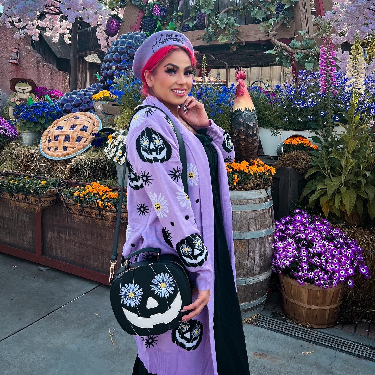 Springoween Cardigan – Backstitch Bruja