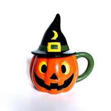 Load image into Gallery viewer, Pumpkin Witch mug