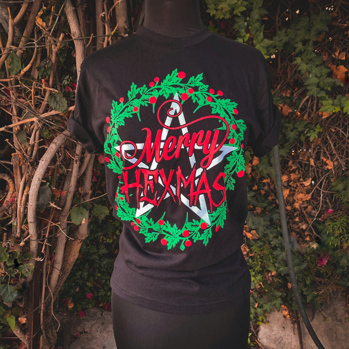 Merry Hexmas tee black (PRESALE)