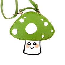 Load image into Gallery viewer, Willow Mushroom bag (lime variant)