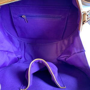 Purple Spooky Concha Bag
