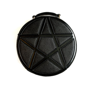 Black Spooky Concha Bag